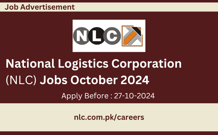 National Logistics Corporation (NLC) Jobs October 2024 Online Apply